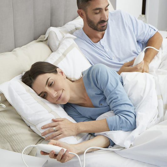 Heated Double Bed Electric Blanket with Adjustable Temperature Control